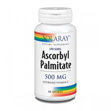 ASCORBYL PALMITATE 500MG. 60CAP. SOLARAY