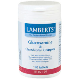 COMPLEJO GLUCOSAMINA Y CONDROITINA 120CP LAMBERTS