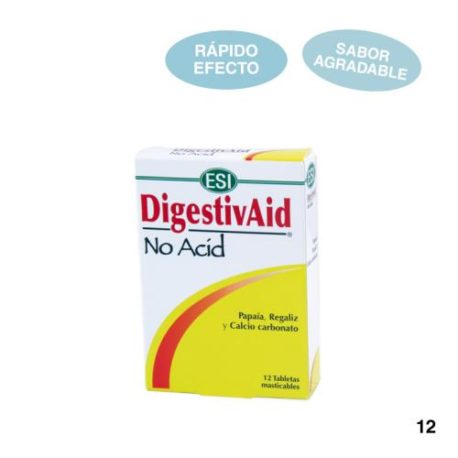 DIGESTIVAID NO ACID 12 TABL. ESI