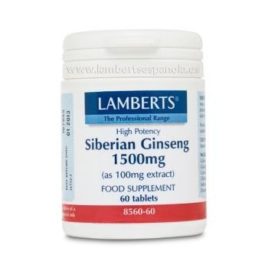 GINSENG SIBERIANO 1500MG. 60 COMP. LAMBERTS