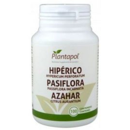 HIPERICO PASIFLORA AZAHAR 100COMP. PLANTAPOL