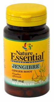 JENGIBRE 400MG. 50CAP. NATURE ESSENTIAL