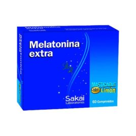 MELATONINA EXTRA 1.9MG. 60COMP. MASTICABLES SAKAI