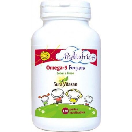 OMEGA 3 PEQUES SABOR LIMON 120 PERLAS SURAVITASAN