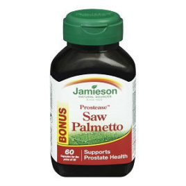 PROSTEASE SAW PALMETTO 125MG. 60CAP. JAMIESON