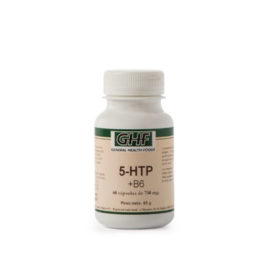 TRIPTOFANO 5HTP + B6 750MG. 60CAP. GHF