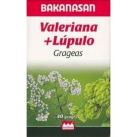 VALERIANA + LUPULO 40 GRAGEAS BAKANASAN (DESCATALOGADO)