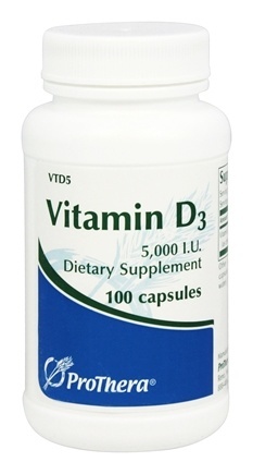 VITAMIN D3 5OOOiu 100 CAP. PROTHERA