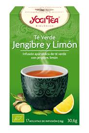 YOGI TEA TE VERDE JENGIBRE LIMON 17 FILTROS