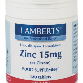 ZINC 15MG. 180 CAP. LAMBERTS