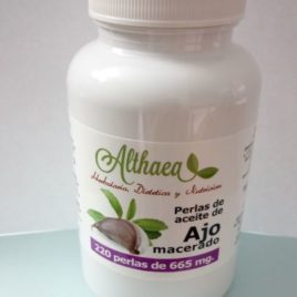 AJO MACERADO 590MG 220 PERLAS DESODORIZADO ALTHAEA